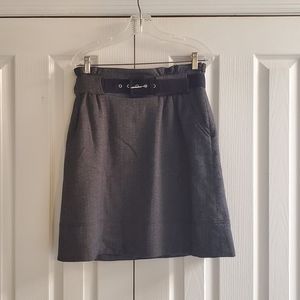 Worthington belted pockets falls above knee Pencil skirt - size 6